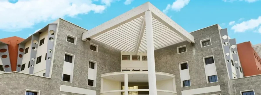 Faculty of Engineering and Technology building at JAIN Global Campus near Bengaluru