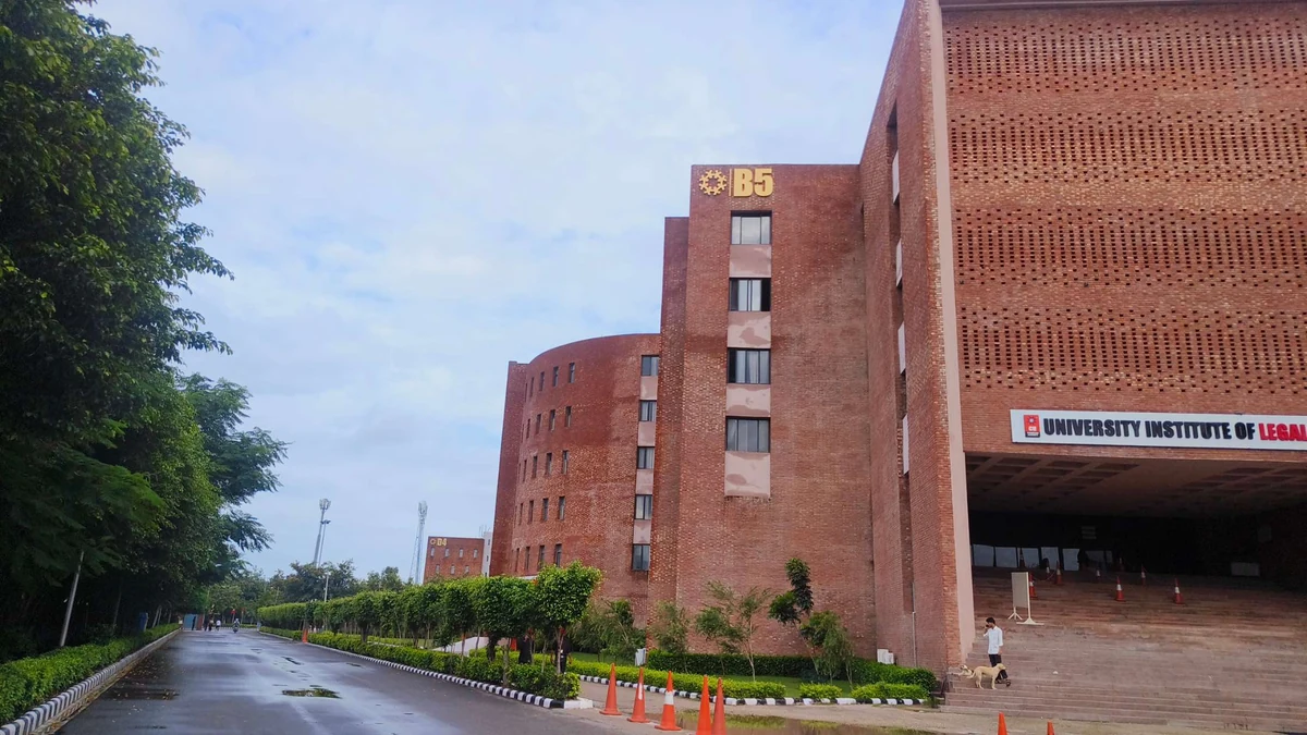 Academic building at Chandigarh University