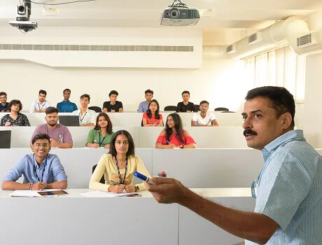 CMR University Lakeside classroom
